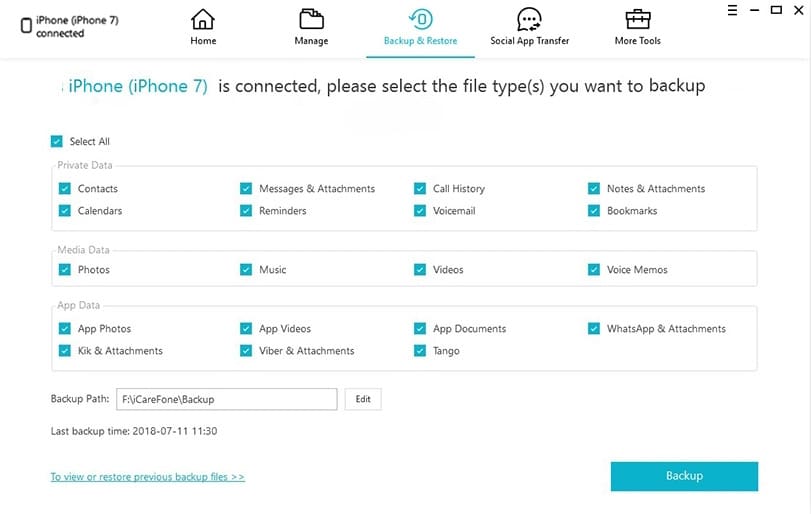 Tenorshare iCareFone 8.9.0.16 for windows instal