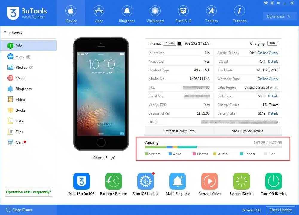3uTools Review A Chinese Made Feature Rich IOS Device Management Tool 